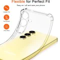 Калъф за Samsung Galaxy S25 Plus - Удароустойчив Clear Clear Silicone - Clear