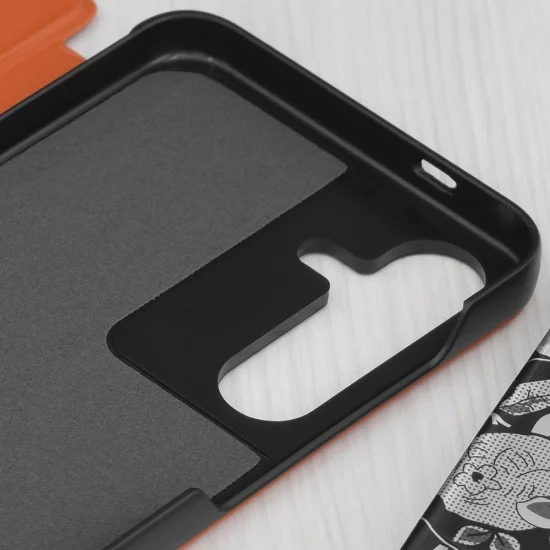 Калъф за Samsung Galaxy S25 Plus - eFold Series - Orange