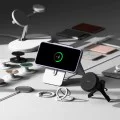 Калъф за Samsung Galaxy S25 - Ringke Silicone Magnetic MagSafe - черен