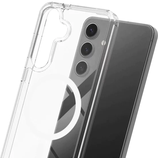 Калъф за Samsung Galaxy S25 / S24 - 3mk - Armor MagCase - Прозрачен