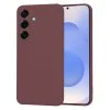Калъф за Samsung Galaxy S25 - SoftFlex - Plum Red
