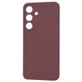 Калъф за Samsung Galaxy S25 - SoftFlex - Plum Red