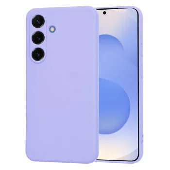 Калъф за Samsung Galaxy S25 - SoftFlex - Светло лилав