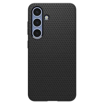 Калъф за Samsung Galaxy S25 - Spigen - Liquid Air - Matte Black