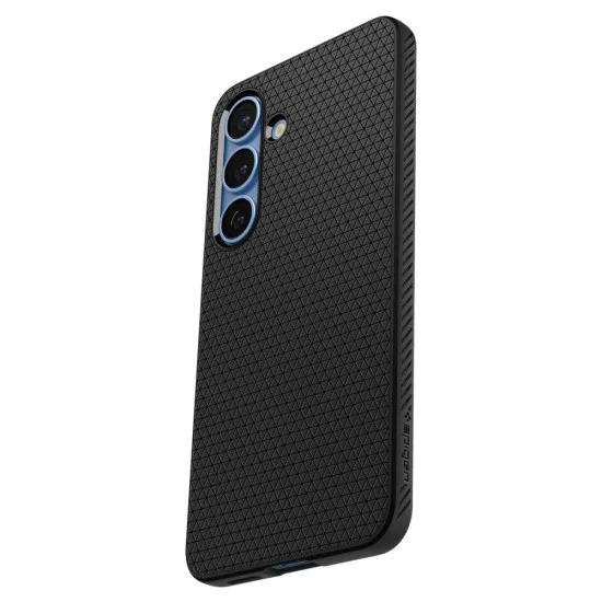 Калъф за Samsung Galaxy S25 - Spigen - Liquid Air - Matte Black