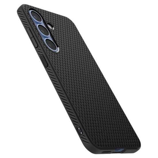 Калъф за Samsung Galaxy S25 - Spigen - Liquid Air - Matte Black