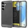 Калъф за Samsung Galaxy S25 - Spigen - Rugged Armor MagSafe - Marble Grey