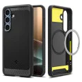 Калъф за Samsung Galaxy S25 - Spigen - Rugged Armor MagSafe - Matte Black
