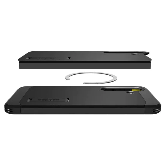 Калъф за Samsung Galaxy S25 - Spigen - Tough Armor MagSafe - Черен