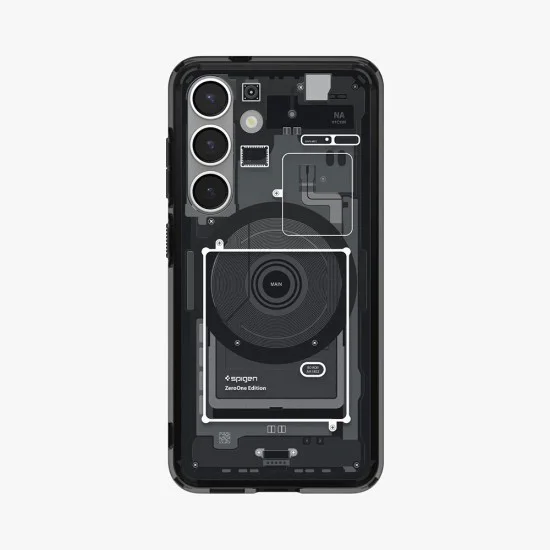 Калъф за Samsung Galaxy S25 - Spigen - Ultra Hybrid Zero One MagSafe - Черен