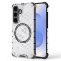 Калъф за Samsung Galaxy S25 - Techsuit - HoneyComb Shield MagSafe - Бял