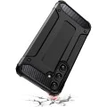 Калъф за Samsung Galaxy S25 - Techsuit - Hybrid Armor - Черен