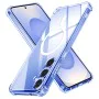 Калъф за Samsung Galaxy S25 - Techsuit - Удароустойчив Clear Silicone MagSafe - Прозрачен