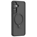 Калъф за Samsung Galaxy S25 - Torras Ostand Spin Series - черен
