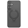 Калъф за Samsung Galaxy S25 - Torras Ostand Spin Series - черен