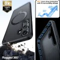 Калъф за Samsung Galaxy S25 - Torras Ostand Spin Series - черен