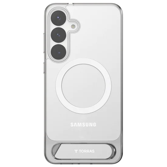 Калъф за Samsung Galaxy S25 - Torras Pstand - Clear