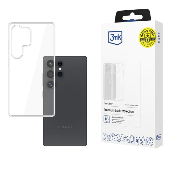 Калъф за Samsung Galaxy S25 Ultra - 3mk - Прозрачен Case - Прозрачен