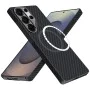 Калъф за Samsung Galaxy S25 Ultra - Aramid Fiber MagSafe - Черен