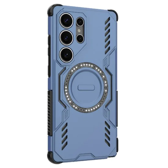 Калъф за Samsung Galaxy S25 Ultra - ArmorMag Case - син