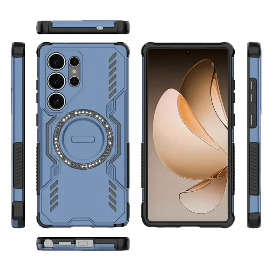Калъф за Samsung Galaxy S25 Ultra - ArmorMag Case - син