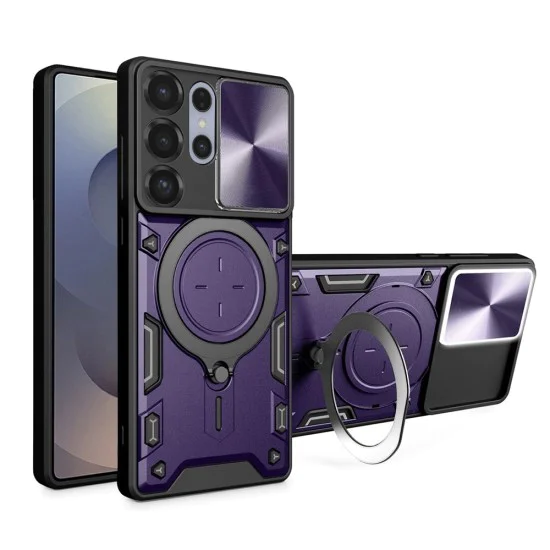 Калъф за Samsung Galaxy S25 Ultra - CamGuard Pro - Лилав