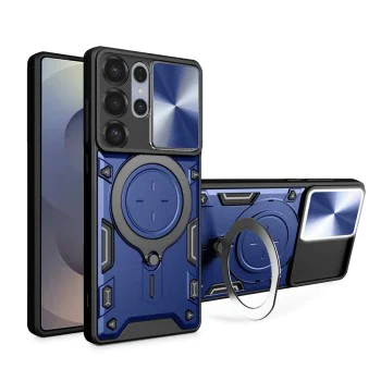 Калъф за Samsung Galaxy S25 Ultra - CamGuard Pro - Син