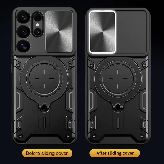 Калъф за Samsung Galaxy S25 Ultra - CamGuard Pro - Син