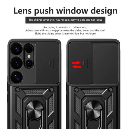Калъф за Samsung Galaxy S25 Ultra - CamShield Series - Син