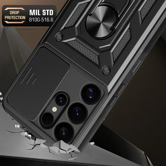 Калъф за Samsung Galaxy S25 Ultra - CamShield Series - Син