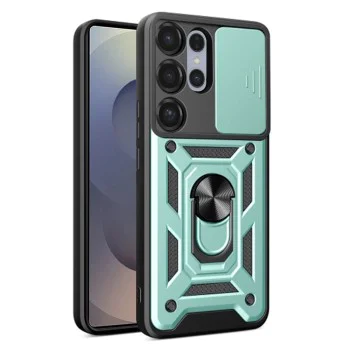 Калъф за Samsung Galaxy S25 Ultra - CamShield Series - зелен