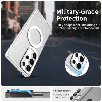 Калъф за Samsung Galaxy S25 Ultra - CandyCase MagSafe - Бял