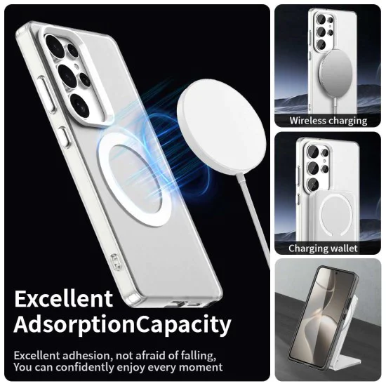 Калъф за Samsung Galaxy S25 Ultra - CandyCase MagSafe - Бял