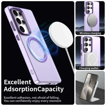 Калъф за Samsung Galaxy S25 Ultra - CandyCase MagSafe - Лилав