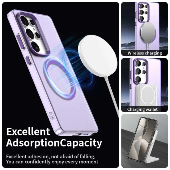 Калъф за Samsung Galaxy S25 Ultra - CandyCase MagSafe - Лилав
