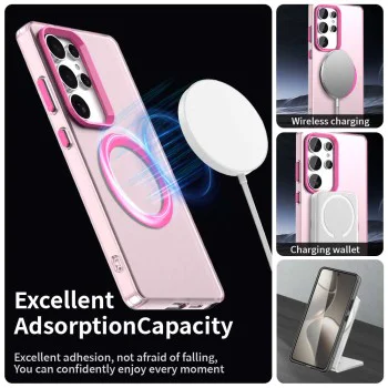 Калъф за Samsung Galaxy S25 Ultra - CandyCase MagSafe - Розов