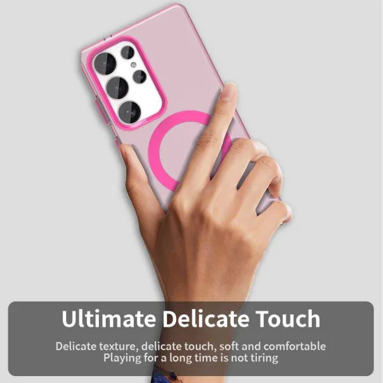Калъф за Samsung Galaxy S25 Ultra - CandyCase MagSafe - Розов