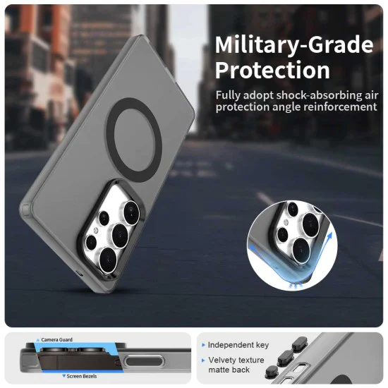 Калъф за Samsung Galaxy S25 Ultra - CandyCase MagSafe - черен