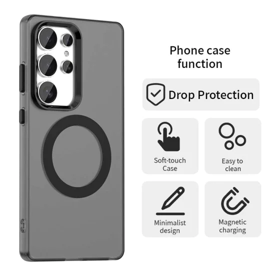 Калъф за Samsung Galaxy S25 Ultra - CandyCase MagSafe - черен