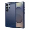 Калъф за Samsung Galaxy S25 Ultra - Carbon Silicone - Blue