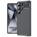Калъф за Samsung Galaxy S25 Ultra - CarbonFiber - Черен
