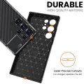 Калъф за Samsung Galaxy S25 Ultra - CarbonFiber - Черен
