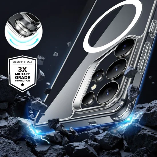 Калъф за Samsung Galaxy S25 Ultra - ESR - Classic Hybrid HaloLock - Clear