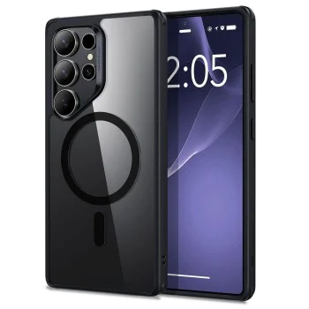 Калъф за Samsung Galaxy S25 Ultra - ESR - Classic Hybrid HaloLock - Clear Black