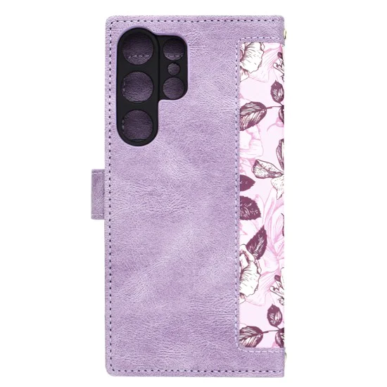 Калъф за Samsung Galaxy S25 Ultra - FlipCraft - Mysterious Purple