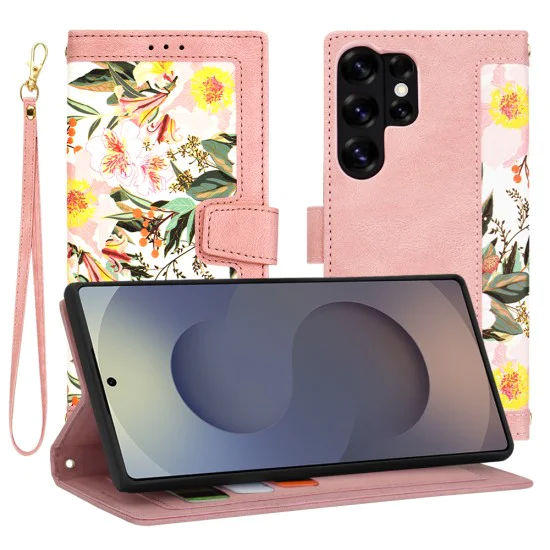 Калъф за Samsung Galaxy S25 Ultra - FlipCraft - Sweetheart Pink