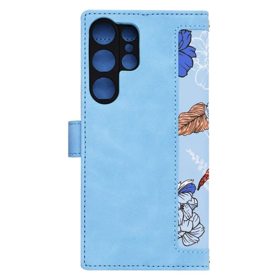 Калъф за Samsung Galaxy S25 Ultra - FlipCraft - Vibrant Blue