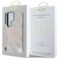 Калъф за Samsung Galaxy S25 Ultra - Guess - 4G Circle Classic Logo MagSafe (GUHMS25LP4PGRSGP) - Розов