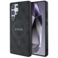 Калъф за Samsung Galaxy S25 Ultra - Guess - 4G Ring Classic Logo MagSafe (GUHMS25LG4GFRK) - Черен