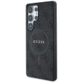 Калъф за Samsung Galaxy S25 Ultra - Guess - 4G Ring Classic Logo MagSafe (GUHMS25LG4GFRK) - Черен